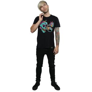 Rick & Morty Men's Eyeball Skull Cotton T-Shirt in Black Size: Small Black S Rick & Morty Men's Eyeball Skull Cotton T-Shirt in Black Size: Small Black S