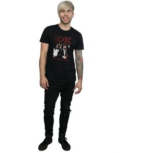 AC/DC Men's Highway To Hell Cotton T-Shirt in Black Size: Medium Black M AC/DC Men's Highway To Hell Cotton T-Shirt in Black Size: Medium Black M