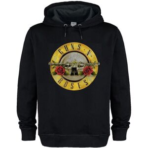Amplified Men's Drum Guns N Roses Hoodie in Black Size: Small Black S Amplified Men's Drum Guns N Roses Hoodie in Black Size: Small Black S