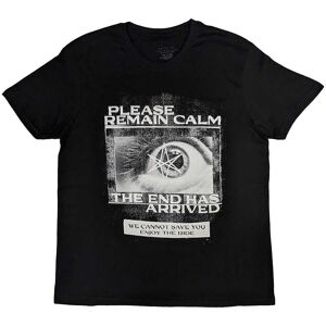Bring Me The Horizon Men's Remain Calm FP T-Shirt in Black Size: Medium Black M Bring Me The Horizon Men's Remain Calm FP T-Shirt in Black Size: Medium Black M