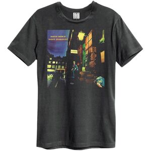 Amplified Men's Ziggy Stardust David Bowie T-Shirt in Charcoal Size: Medium Charcoal M Amplified Men's Ziggy Stardust David Bowie T-Shirt in Charcoal Size: Medium Charcoal M