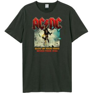 Amplified Men's Blow Up Your Video AC DC T-Shirt in Charcoal Size: XL Charcoal XL Amplified Men's Blow Up Your Video AC DC T-Shirt in Charcoal Size: XL Charcoal XL