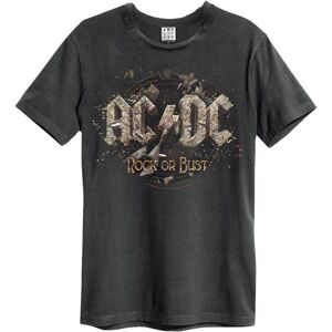 Amplified AC/DC Rock Band Charcoal T-Shirt XXL Amplified AC/DC Rock Band Charcoal T-Shirt XXL