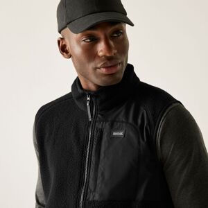 Regatta Men's Frankie Borg Full-Zip Gilet Bodywarmer in Jet Black Size: Large Jet Black L Regatta Men's Frankie Borg Full-Zip Gilet Bodywarmer in Jet Black Size: Large Jet Black L