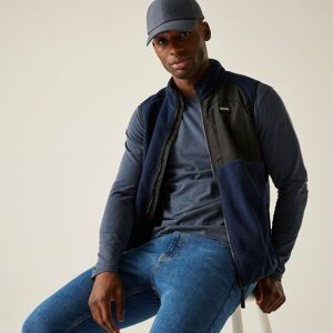 Regatta Men's Frankie Borg Full-Zip Gilet Bodywarmer in Navy Size: Medium Navy M Regatta Men's Frankie Borg Full-Zip Gilet Bodywarmer in Navy Size: Medium Navy M