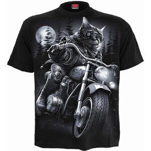 Spiral Direct Men's Nine Lives Short-Sleeved T-Shirt in Black Size: Medium Black M Spiral Direct Men's Nine Lives Short-Sleeved T-Shirt in Black Size: Medium Black M