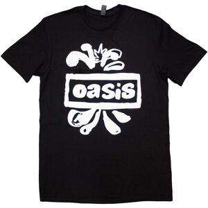 Oasis Men's Splat Logo T-Shirt in Black Size: Medium Black M Oasis Men's Splat Logo T-Shirt in Black Size: Medium Black M