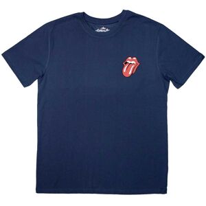 Rolling Stones Denim Blue Mini Tongue T-Shirt - T-Shirt Rolling Stones Denim Blue Mini Tongue T-Shirt - T-Shirt