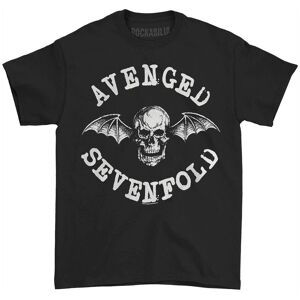 Avenged Sevenfold Men's Deathbat T-Shirt in Black Size: Medium Black M Avenged Sevenfold Men's Deathbat T-Shirt in Black Size: Medium Black M