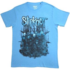Slipknot Men's The End So Far Band Back Print T-Shirt in Blue Size: XL Blue XL Slipknot Men's The End So Far Band Back Print T-Shirt in Blue Size: XL Blue XL