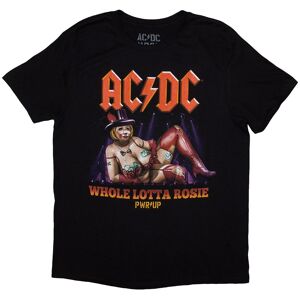 AC/DC Men's Whole Lotta London PWR-UP EU Tour 24 Back Print T-Shirt in Black Size: 2XL Black 2XL AC/DC Men's Whole Lotta London PWR-UP EU Tour 24 Back Print T-Shirt in Black Size: 2XL Black 2XL