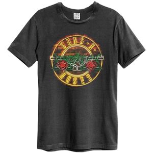 Amplified Men's Neon Sign Guns N Roses T-Shirt in Charcoal Size: 3XL Charcoal 3XL Amplified Men's Neon Sign Guns N Roses T-Shirt in Charcoal Size: 3XL Charcoal 3XL