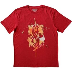 Slipknot Men's The End So Far Tribal-S Back Print T-Shirt in Red Size: 2XL Red 2XL Slipknot Men's The End So Far Tribal-S Back Print T-Shirt in Red Size: 2XL Red 2XL