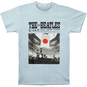 The Beatles Men's At The Budokan T-Shirt in Light Blue Size: Small Light Blue S The Beatles Men's At The Budokan T-Shirt in Light Blue Size: Small Light Blue S