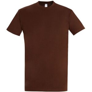 SOL'S Men's Imperial Heavyweight Short Sleeve T-Shirt in Dark Brown Size: 3XL Dark Brown 3XL SOL'S Men's Imperial Heavyweight Short Sleeve T-Shirt in Dark Brown Size: 3XL Dark Brown 3XL