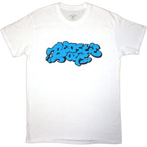 Beastie Boys Men's Graffiti Logo T-Shirt in White Size: 2XL White 2XL Beastie Boys Men's Graffiti Logo T-Shirt in White Size: 2XL White 2XL
