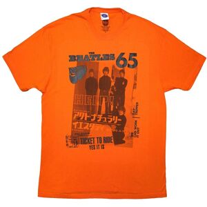 The Beatles Men's 1965 T-Shirt in Orange Size: Medium Orange M The Beatles Men's 1965 T-Shirt in Orange Size: Medium Orange M