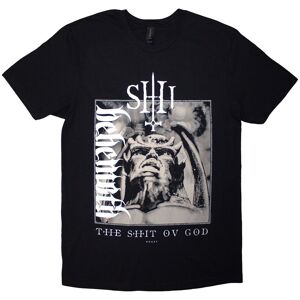 Behemoth Men's The Ov God Vertical Logo Cover Back Print T-Shirt in Black Size: Medium Black M Behemoth Men's The Ov God Vertical Logo Cover Back Print T-Shirt in Black Size: Medium Black M