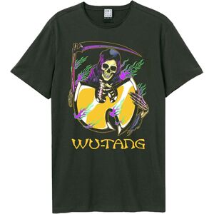 Amplified Men's Grim Reaper Wu-Tang Clan T-Shirt in Charcoal Size: XS Charcoal XS Amplified Men's Grim Reaper Wu-Tang Clan T-Shirt in Charcoal Size: XS Charcoal XS