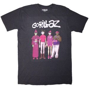 Gorillaz Men's Cracker Island Group T-Shirt in Black Size: Large Black L Gorillaz Men's Cracker Island Group T-Shirt in Black Size: Large Black L