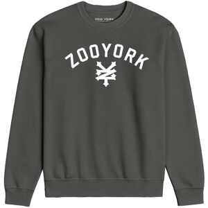 Zoo York Men's Standard Crew Sweat in Charcoal Size: Large Charcoal L Zoo York Men's Standard Crew Sweat in Charcoal Size: Large Charcoal L