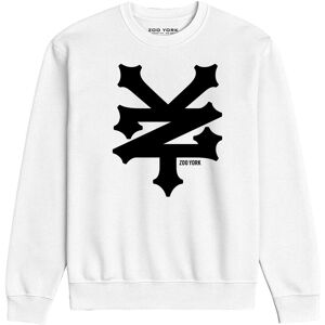 Zoo York Men's Crackerjack Crew Sweat Lite in White Size: Medium White M Zoo York Men's Crackerjack Crew Sweat Lite in White Size: Medium White M