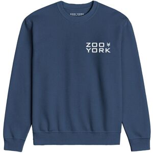Zoo York Men's Stencil Layers Crew Sweat Lite in Blue Size: XL Blue XL Zoo York Men's Stencil Layers Crew Sweat Lite in Blue Size: XL Blue XL