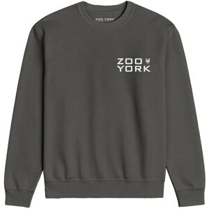 Zoo York Men's Stencil Layers Crew Sweat in Charcoal Size: 5XL Charcoal 5XL Zoo York Men's Stencil Layers Crew Sweat in Charcoal Size: 5XL Charcoal 5XL