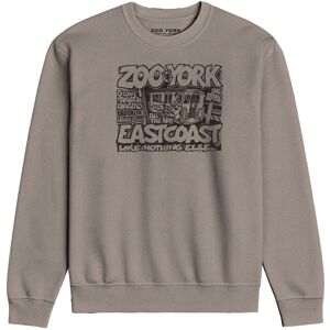 Zoo York Men's City Rides Crew Sweat in Stone Size: 2XL Stone 2XL Zoo York Men's City Rides Crew Sweat in Stone Size: 2XL Stone 2XL