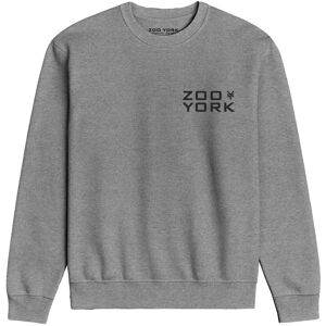 Zoo York Men's Institute Crew Sweat in Grey Size: Large Grey L Zoo York Men's Institute Crew Sweat in Grey Size: Large Grey L