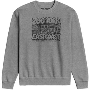 Zoo York Men's City Rides Crew Sweat in Grey Size: XL Grey XL Zoo York Men's City Rides Crew Sweat in Grey Size: XL Grey XL
