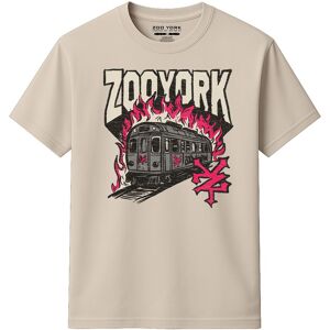 Zoo York Men's Rail Burn T-Shirt in Natural Size: 2XL Natural 2XL Zoo York Men's Rail Burn T-Shirt in Natural Size: 2XL Natural 2XL