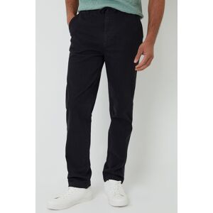 Threadbare Men's Cotton Elasticated Waist Chino Trousers in Black Size: 34R Black 34R Threadbare Men's Cotton Elasticated Waist Chino Trousers in Black Size: 34R Black 34R