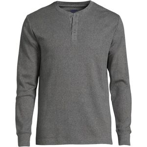 lands end Lands' End Men's Henley Pyjama T-shirt in Charcoal Size: XL Charcoal XL lands end Lands' End Men's Henley Pyjama T-shirt in Charcoal Size: XL Charcoal XL