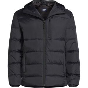 lands end Lands' End Men's Hooded Puffer Down Jacket in Black Size: Medium Black M lands end Lands' End Men's Hooded Puffer Down Jacket in Black Size: Medium Black M