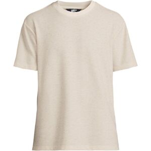 lands end Lands' End Men's Perfect Waffle T-shirt in Ecru Size: Large Ecru L lands end Lands' End Men's Perfect Waffle T-shirt in Ecru Size: Large Ecru L