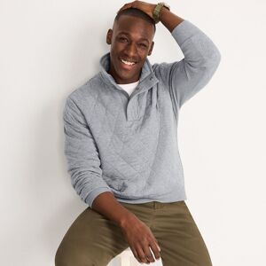 lands end Lands' End Men's Quilted Funnel Neck Sweatshirt in Grey Size: Small Grey S lands end Lands' End Men's Quilted Funnel Neck Sweatshirt in Grey Size: Small Grey S