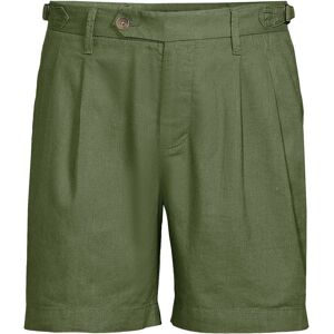 lands end Lands' End Men's Pleated Linen/Cotton Shorts in Pale Green Size: 42 Pale Green 42 lands end Lands' End Men's Pleated Linen/Cotton Shorts in Pale Green Size: 42 Pale Green 42