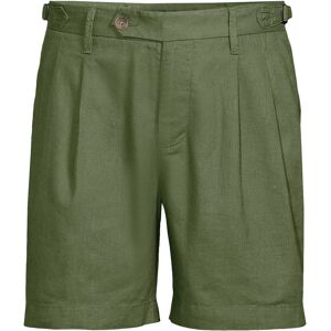 lands end Lands' End Men's Pleated Linen/Cotton Shorts in Pale Green Size: 40 Pale Green 40 lands end Lands' End Men's Pleated Linen/Cotton Shorts in Pale Green Size: 40 Pale Green 40