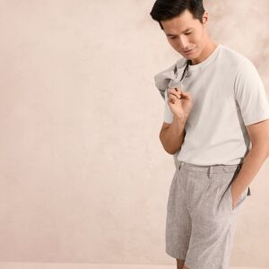 lands end Lands' End Men's Pleated Linen/Cotton Shorts in Brown Size: 36 Brown 36 lands end Lands' End Men's Pleated Linen/Cotton Shorts in Brown Size: 36 Brown 36