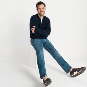 lands end Lands' End Men's Sweater Knit Bomber Jacket in Navy Size: Small Navy S lands end Lands' End Men's Sweater Knit Bomber Jacket in Navy Size: Small Navy S