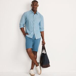 lands end Lands' End Men's Stretch Chino Shorts, Slim Fit in Blue Size: 40 Blue 40 lands end Lands' End Men's Stretch Chino Shorts, Slim Fit in Blue Size: 40 Blue 40