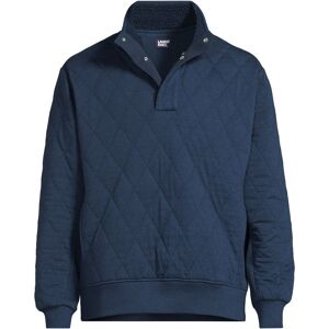 lands end Lands' End Men's Quilted Funnel Neck Sweatshirt in Navy Size: Medium Navy M lands end Lands' End Men's Quilted Funnel Neck Sweatshirt in Navy Size: Medium Navy M