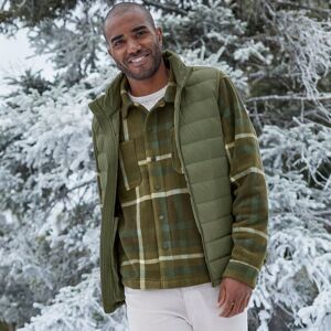 lands end Lands' End Men's Wanderweight Down Ultralight Packable Gilet in Stone Size: XL Stone XL lands end Lands' End Men's Wanderweight Down Ultralight Packable Gilet in Stone Size: XL Stone XL