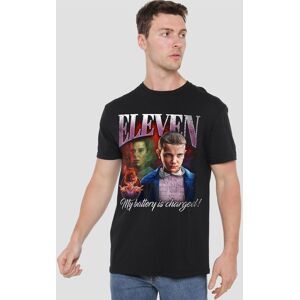 Stranger Things Eleven Homage T-Shirt, Black Size: 5XL Black 5XL Stranger Things Eleven Homage T-Shirt, Black Size: 5XL Black 5XL