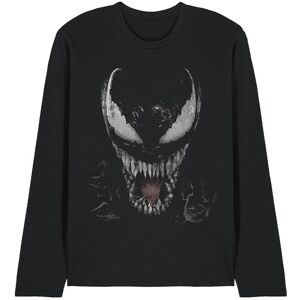 Marvel Venom Brock Large Face Long Sleeve T-Shirt, Black Size: 2XL Black 2XL Marvel Venom Brock Large Face Long Sleeve T-Shirt, Black Size: 2XL Black 2XL