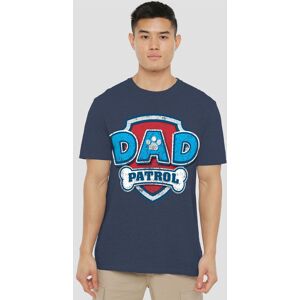 Paw Patrol Father'S Day Dad Patrol Unisex Adult Heather T-Shirt, Navy Heather Size: Medium Navy M Paw Patrol Father'S Day Dad Patrol Unisex Adult Heather T-Shirt, Navy Heather Size: Medium Navy M