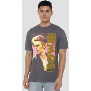 David Bowie Men's Smallokin T-Shirt, Charcoal Size: 2XL Charcoal 2XL David Bowie Men's Smallokin T-Shirt, Charcoal Size: 2XL Charcoal 2XL