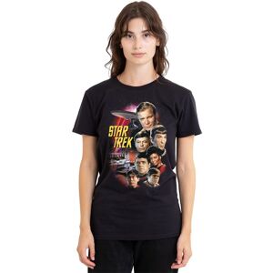 Star Trek Men's St Original The Classic Crew T-Shirt, Black Size: Medium Black M Star Trek Men's St Original The Classic Crew T-Shirt, Black Size: Medium Black M