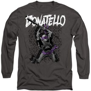 Teenage Mutant Ninja Turtles Men's Tmnt Tmnt Donatello Long Sleeve T Shirt-Charcoal in Charcoal Size: Large Charcoal L Teenage Mutant Ninja Turtles Men's Tmnt Tmnt Donatello Long Sleeve T Shirt-Charcoal in Charcoal Size: Large Charcoal L